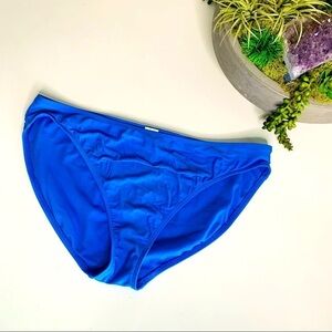 Island Escape Bikini Brief Bottom Blue Plus 16 swim